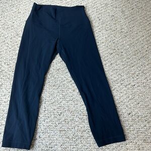 Lululemon align leggings 23” Navy blue